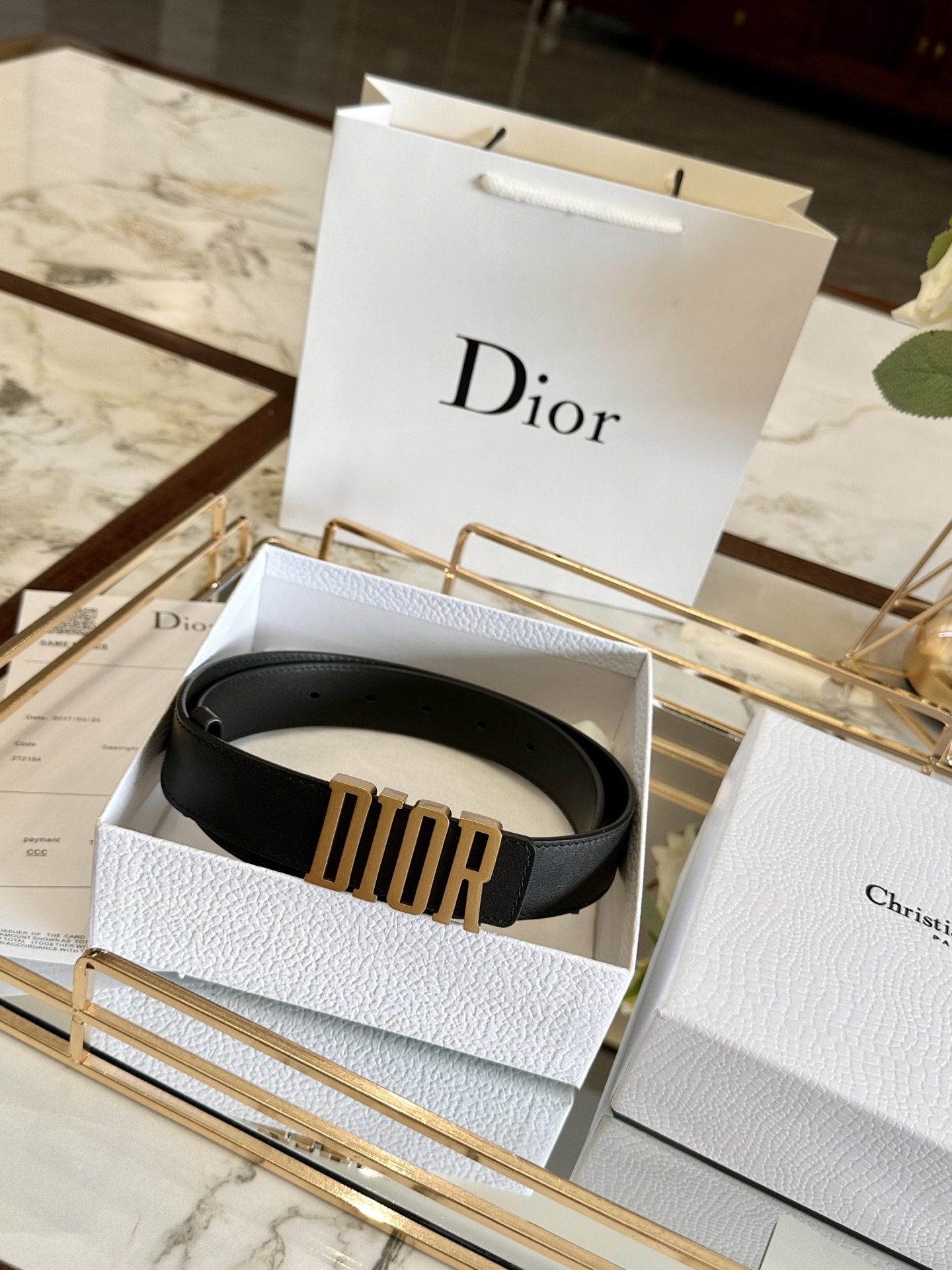 DIOR belt model 01